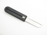 Vintage 1980s SOG EZ Black Serrated Seki Japan Utility Knife