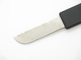 Vintage 1980s SOG EZ Black Serrated Seki Japan Utility Knife