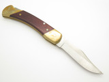 Vintage '80s Schrade USA Uncle Henry LB-7 Bear Paw Folding Hunter Lockback Knife