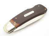 Vtg 1980s Schrade USA 51OT Old Big Timer Delrin Folding Lockback Pocket Knife