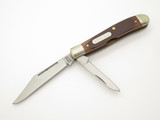 Vtg 1980s Schrade USA 72OT Dog Leg Jack Old Timer Folding 2 Blade Pocket Knife