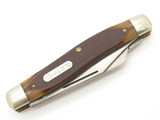 Vtg '80s Schrade USA 89OT Old Timer Blazer Stockman Folding 3 Blade Pocket Knife