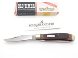 Vtg 1980s Schrade USA 94OT Trapper Old Timer Folding 2 Blade Pocket Jack Knife
