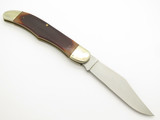 Vintage 1980s Schrade USA 125OT Mustang Old Timer Delrin Folding Hunter Knife
