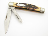 Vtg 1980s Schrade USA 833UH Prairie Jack Uncle Henry Folding Pocket Knife