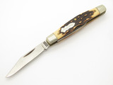 Vtg 1980s Schrade USA 833UH Prairie Jack Uncle Henry Folding Pocket Knife
