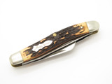 Vtg 1980s Schrade USA Uncle Henry 897UH Premium Stockman Folding Pocket Knife