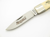 Vtg 1990 Limited Schrade USA 515SC Scrimshaw Folding Lockback Pocket Knife