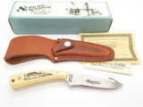 Vtg 1990 Limited Schrade USA 518SC Scrimshaw Fixed Blade Hunting Knife