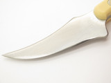 Vtg 1990 Limited Schrade 502SC Scrimshaw Sharpfinger Fixed Blade Hunting Knife