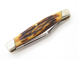 Vtg 1970s Camillus 71 New York USA Sword Brand 3" Stockman Folding Pocket Knife