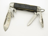 Vintage 1940s-50s Camillus New York Multi Tool Folding 3.7" Pocket Camp Knife