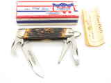 Vintage 1975 Camillus 97 New York USA Multi Tool Folding 3.7" Pocket Camp Knife