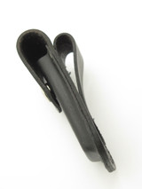 Vintage 1980s Ka-Bar Black Leather 4" Lockback Folding Pocket Knife Sheath