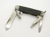 Vintage 1940s-50s Camillus New York Black Multi Tool Folding Pocket Camp Knife