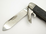 Vintage 1940s-50s Camillus New York Black Multi Tool Folding Pocket Camp Knife