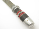 Vintage World War II Theater Knife Lucite Handle Trench Art Fixed Kitchen Knife