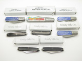 Pack of 8 Novelty Novelty Knife Co Folding Pocket Knives Cowboy Happy Birthday +