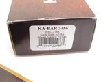 Ka-Bar USA 2486 Hinderer Hell Fire Tanto Fixed Blade Tactical Knife & Armatus