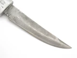 Vintage 1944-62 Rudy Ruana Bonner Montana Stag Fixed Hunting Knife Little Stamp