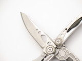 Vintage Leatherman Skeletool Stainless 4.25" Folding Multi Tool Knife Pliers