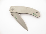 2010s CRKT Navajo 6002 Italy 3.87" AUS8 Stainless Linerlock Folding Pocket Knife