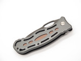 CRKT 7132 Thunderbolt 4.87" Gray Aluminum Liner Lock Folding Pocket Knife