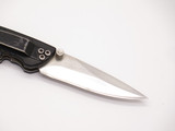 2010s CRKT Mirage 6702 4.12" Black Handles Liner Lock Folding Pocket Knife
