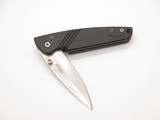 2010s CRKT Mirage 6702 4.12" Black Handles Liner Lock Folding Pocket Knife