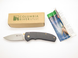 2010s CRKT 1080 Kommer Gold Full Throttle 4" Framelock Folding Pocket Knife