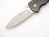 2010s CRKT 1080 Kommer Gold Full Throttle 4" Framelock Folding Pocket Knife