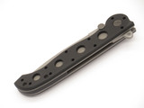 CRKT Carson Design M16-03Z 4.62" Black Handle Linerock Folding Pocket Knife