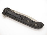 CRKT Carson Design M16-03Z 4.62" Black Handle Linerock Folding Pocket Knife