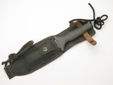Vintage 1980s Bristol Scout Seki Japan 8.75" Fixed Blade Dagger Knife
