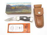 Vintage Western Cutlery 533 Wood Handle 4.37" Folding Hunter Lockback Knife