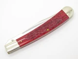 '97 Case 6151 Red Bone Jaguar Swing Guard Banana Trapper Folding Knife