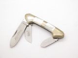 Vtg '80s Parker Custom Seki Japan Mop 4.62" Canoe Excalibur Folding Pocket Knife