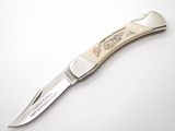 Vintage Schrade USA LB7 Limited Flight of Flyer Wright Folding Hunter Knife
