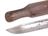 Vintage Kronenkrebs Solingen Germany Stag Fixed 10.2" Blade Bowie Hunting Knife