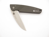 2010s CRKT Mirage 7832 Hammond 4.12" Gray Ghost Liner Lock Folding Pocket Knife