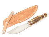 Vtg Marbles Gladstone Hubertus Stag Solingen Woodcraft Hunting Fixed Knife