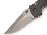 CRKT 6783ZN Crawford Kasper 5.37" Black Linerlock Folding Pocket Knife