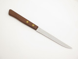 Vintage Japan 7.87" Wood Handle Japanese Stainless Serrated Steak Knife 12 Pack