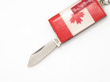 Vintage 1970s Seki Japan Made Canada Flag 2" Keychain Folding Pocket Knife