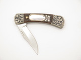 Franklin Mint 4.25" Wyatt Earp Collector Folding Hunter Pocket Knife