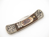 Franklin Mint 4.25" Wyatt Earp Collector Folding Hunter Pocket Knife