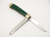 Vtg Hornet Power-X Gasoline Sinclair Dino 4.12" Green Bone Folding Pocket Knife