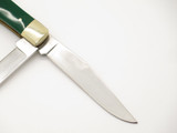 Vtg Hornet Power-X Gasoline Sinclair Dino 4.12" Green Bone Folding Pocket Knife
