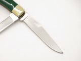 Vtg Hornet Best for Motor Cars Sinclair Dino 4.12" Green Folding Pocket Knife