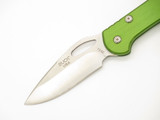 2015 Buck 726 Mini Spitfire 3.62" Green Handle Lockback Folding Pocket Knife